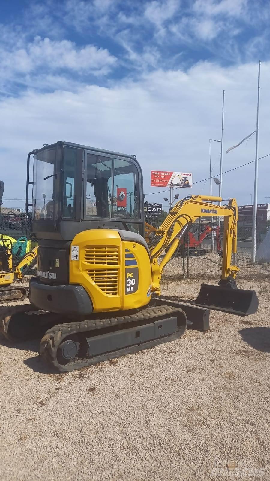 Komatsu PC30MR-2 Minibagger < 7t