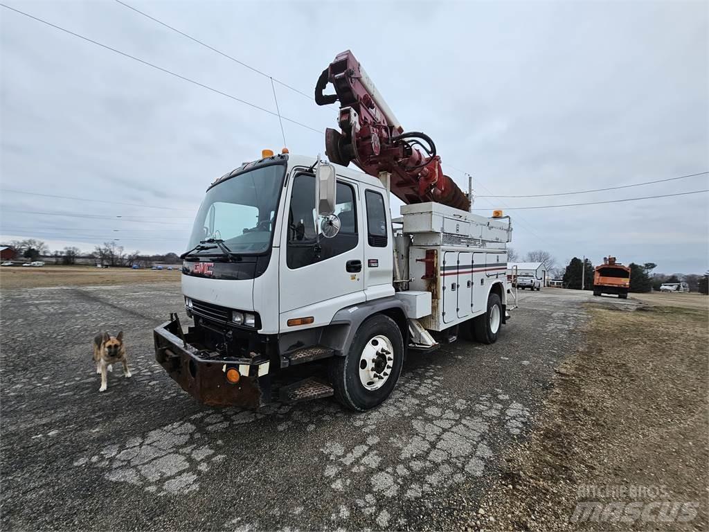 GMC T7500 Fahrzeug mit mobiler Bohranlage
