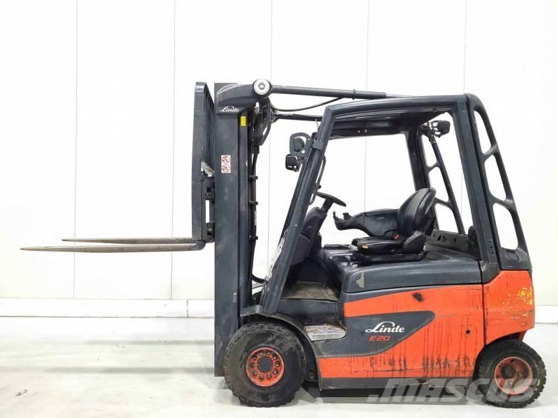 Linde E20-01 Elektrostapler