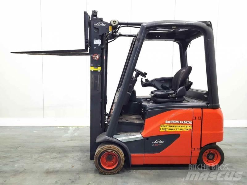 Linde E20PH-02 EVO 386 Elektrostapler