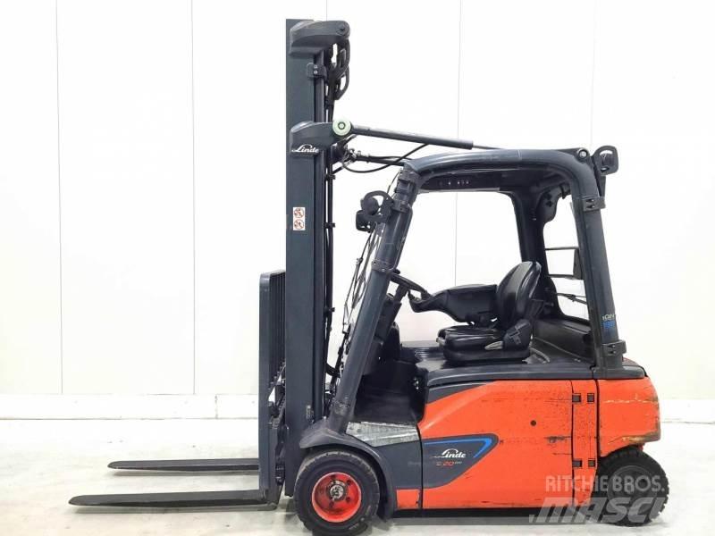 Linde E20PL-02 ION Elektrostapler