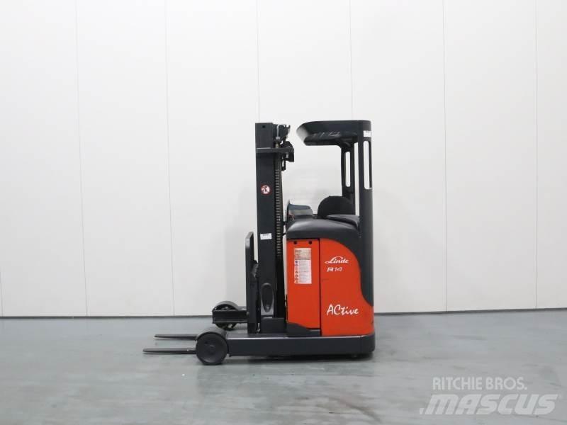 Linde R14S Schubmaststapler