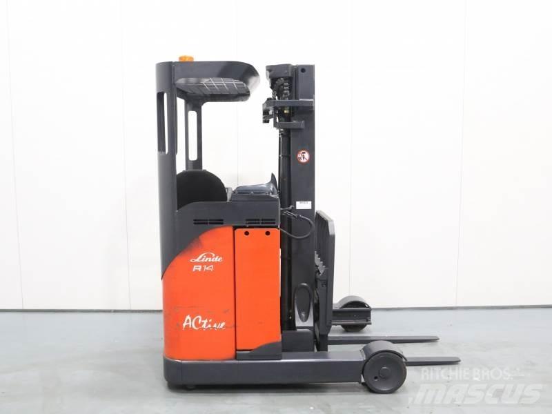 Linde R14S Schubmaststapler