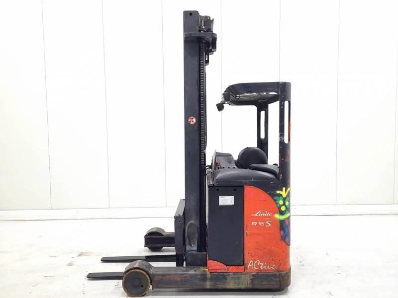 Linde R16 Schubmaststapler