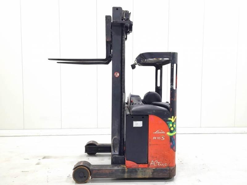 Linde R16 Schubmaststapler