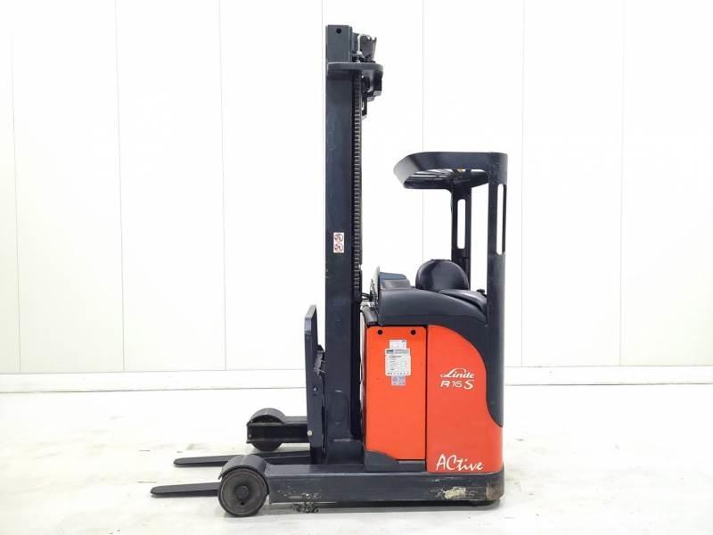 Linde R16SN-12 Schubmaststapler