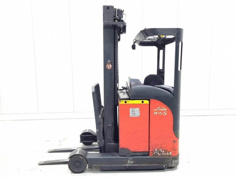 Linde R16SN-12 Schubmaststapler