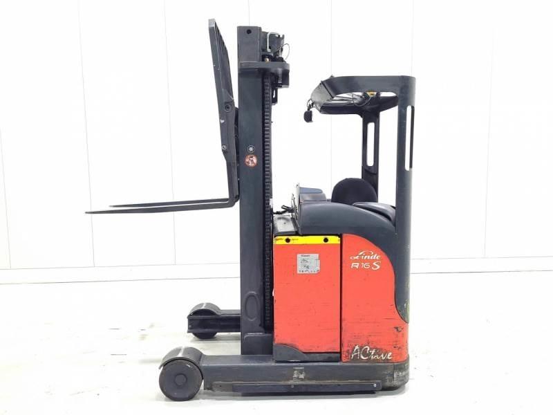 Linde R16SN-12 Schubmaststapler