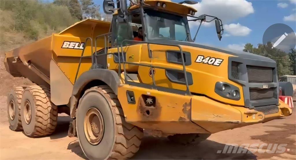Bell B40E Dumper - Knickgelenk