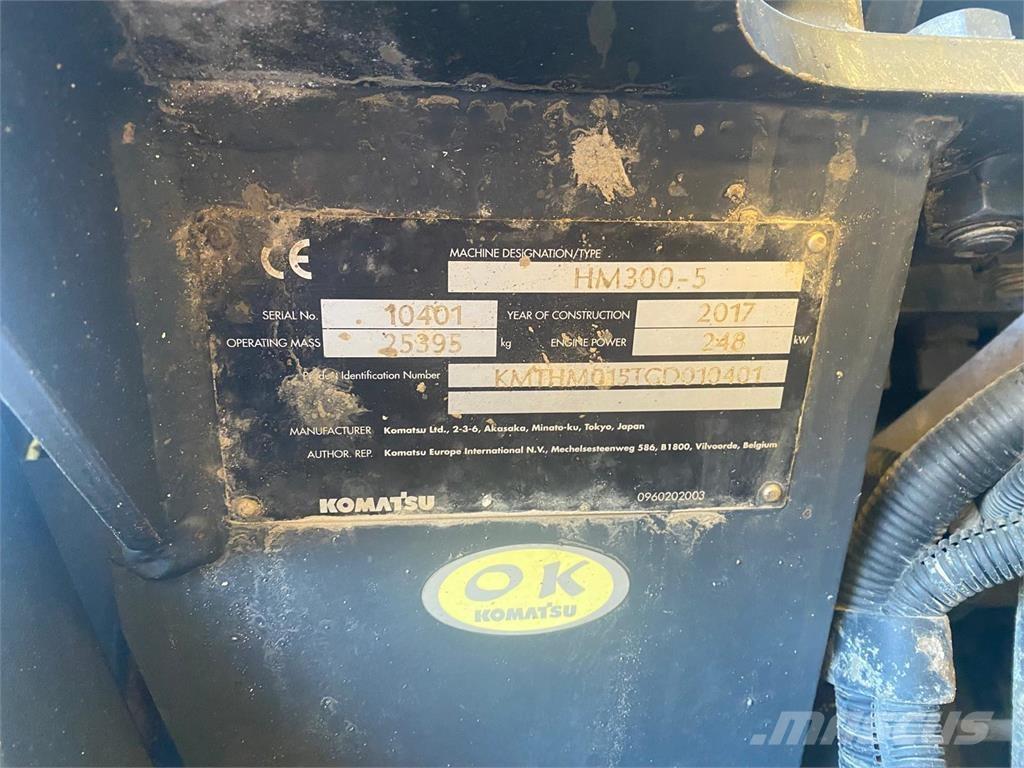 Komatsu HM300-5 Dumper - Knickgelenk