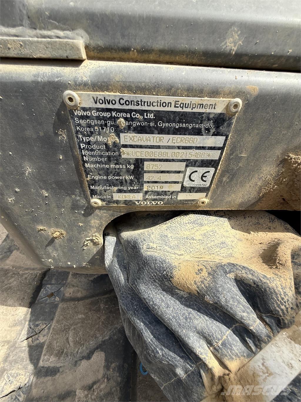 Volvo ECR88D Raupenbagger