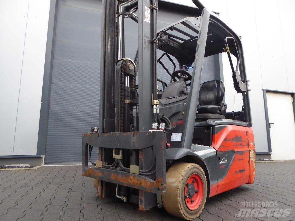 Linde E16-02 Elektrostapler