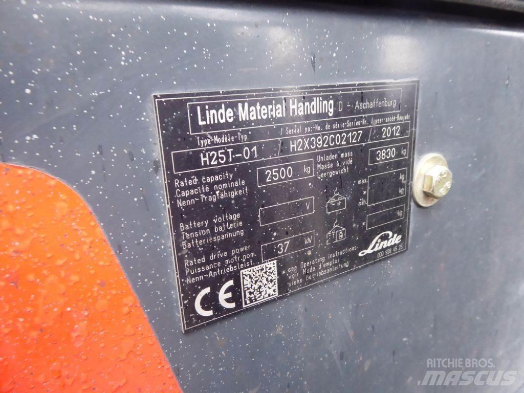 Linde H25T-01 Gasstapler