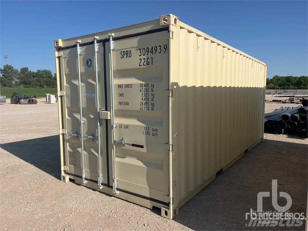  20 ft Standard Spezialcontainer