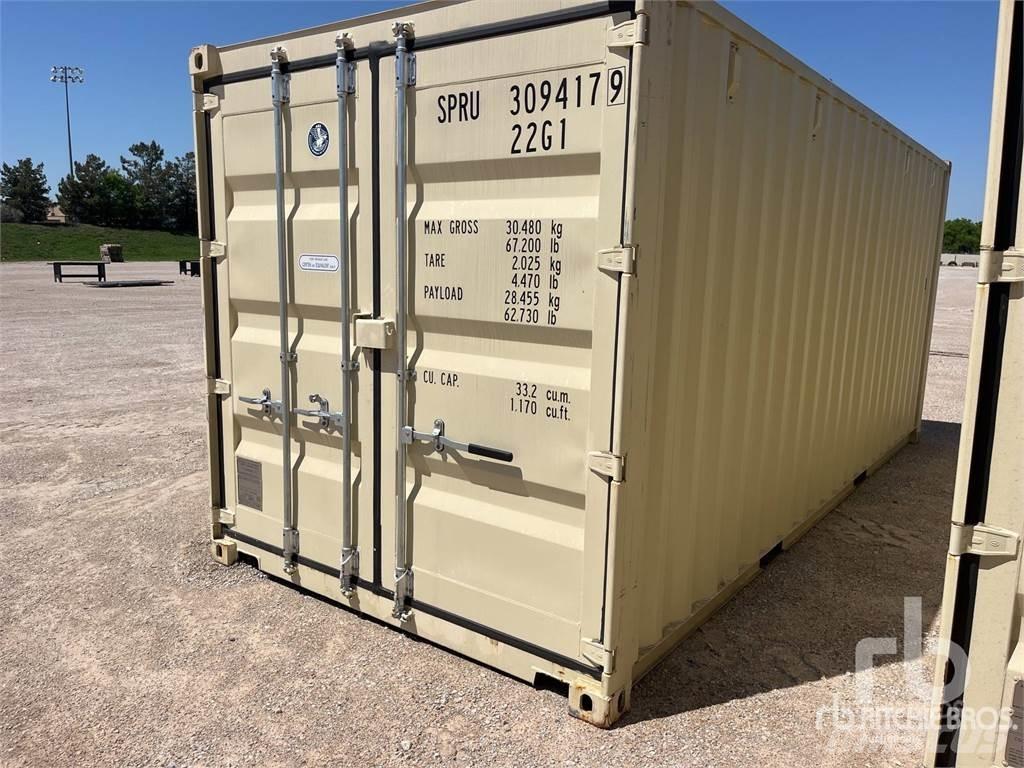  20 ft Standard Spezialcontainer