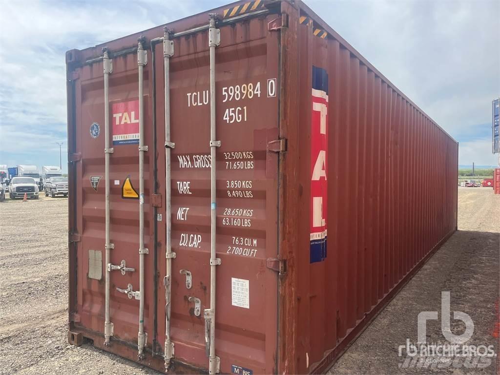  40 ft High Cube Spezialcontainer