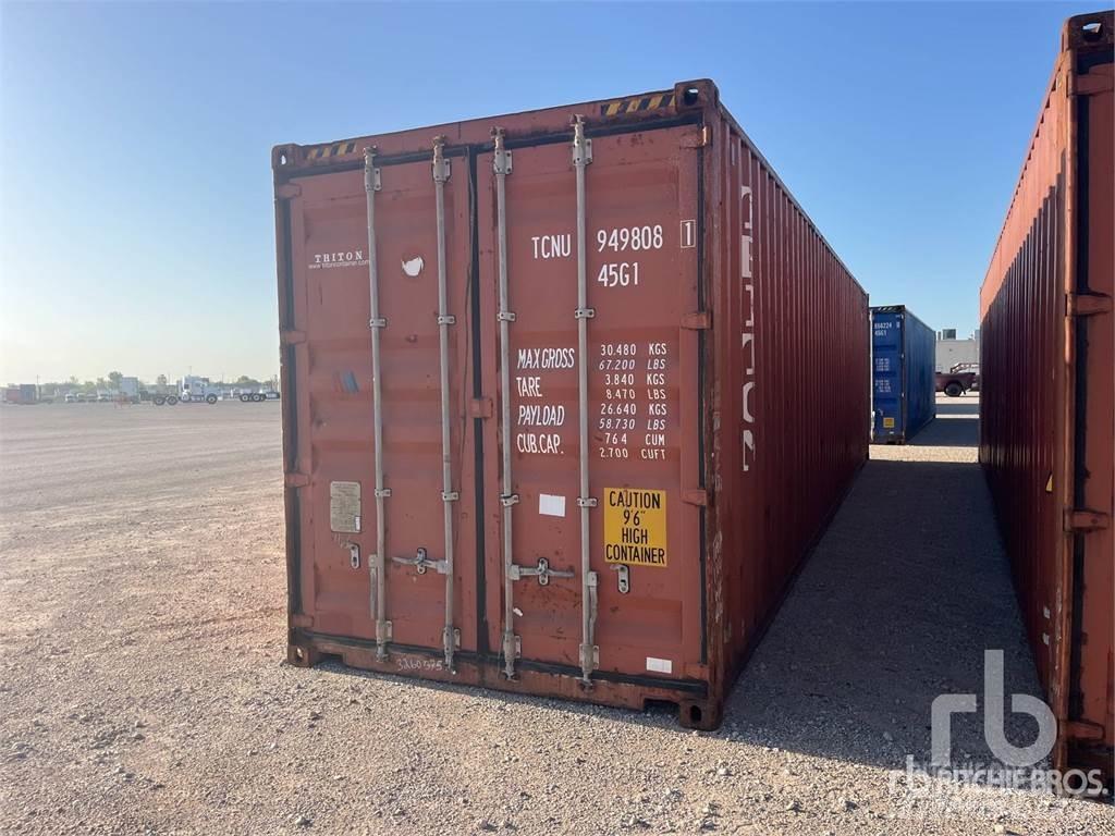  40 ft High Cube Spezialcontainer