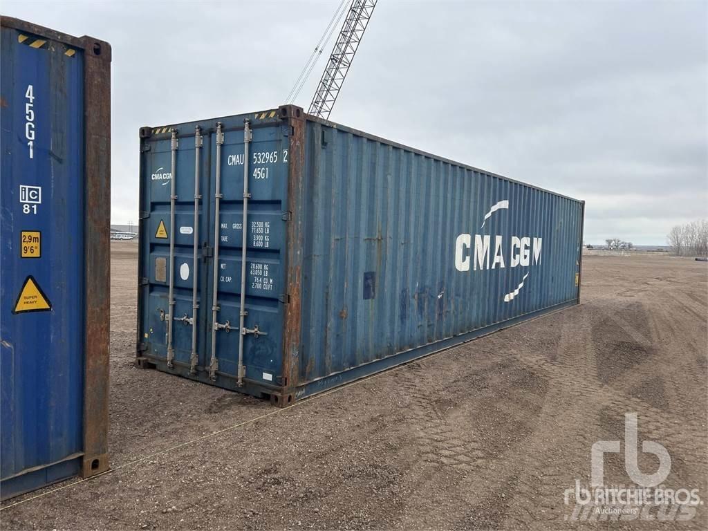  40 ft High Cube Spezialcontainer