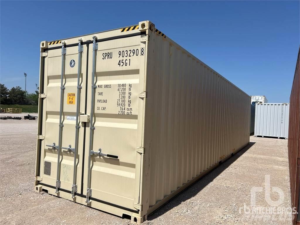  40 ft High Cube Spezialcontainer