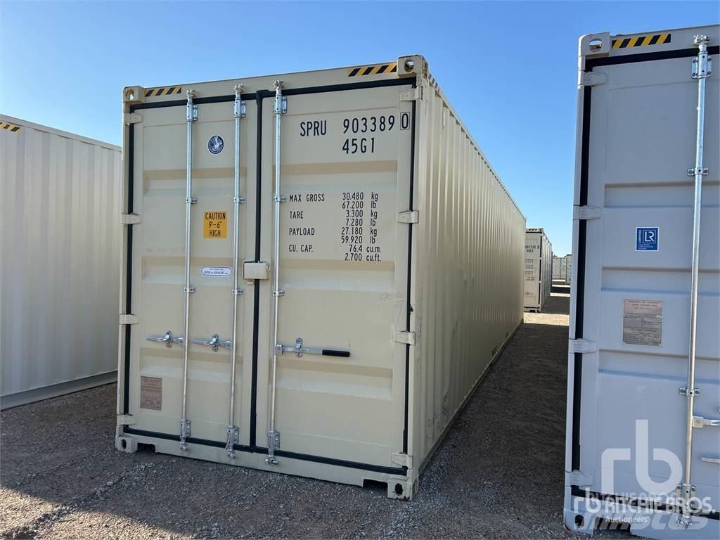  40 ft High Cube Spezialcontainer