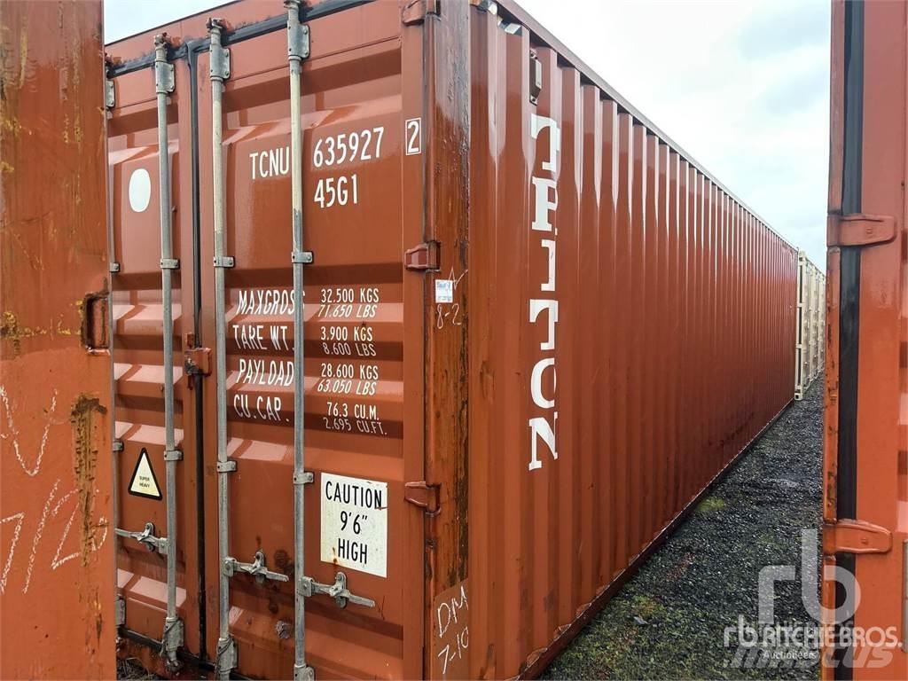  40 ft High Cube Spezialcontainer