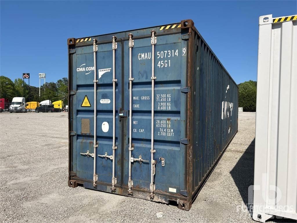  40 ft High Cube Spezialcontainer