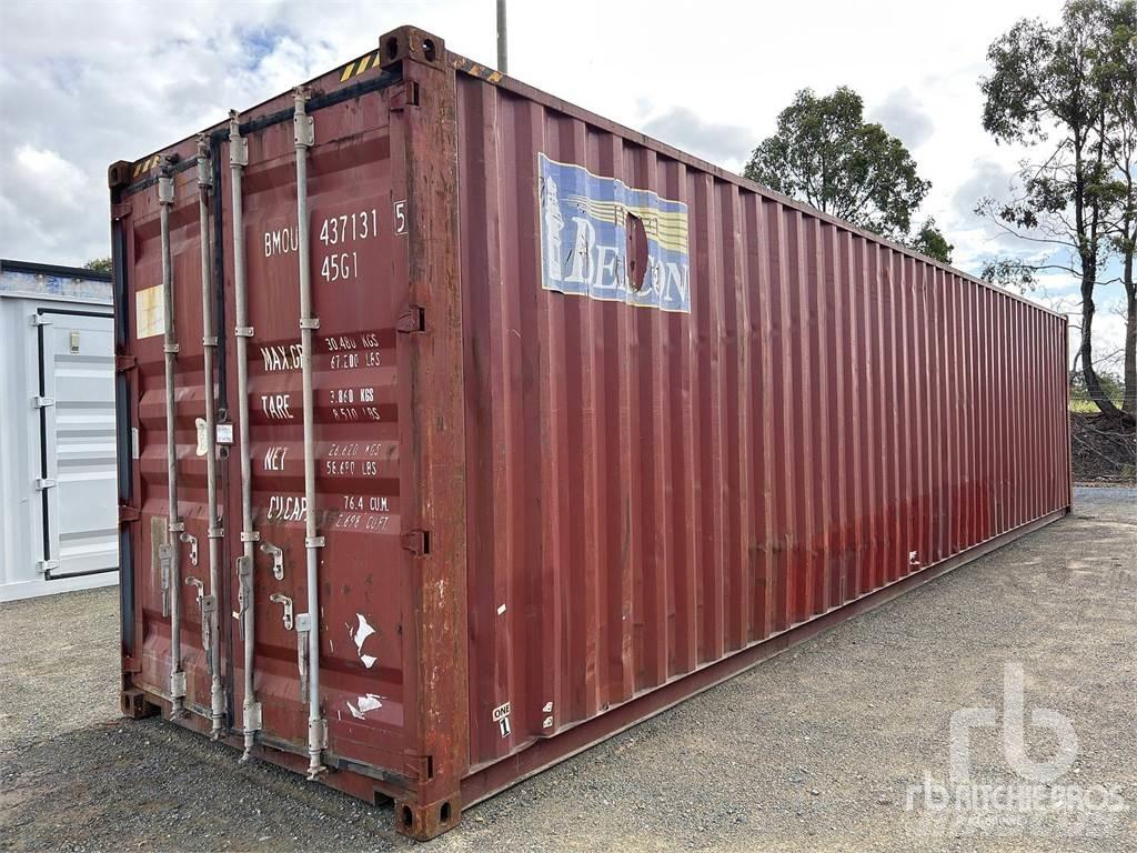  40 ft High Cube Containerauflieger