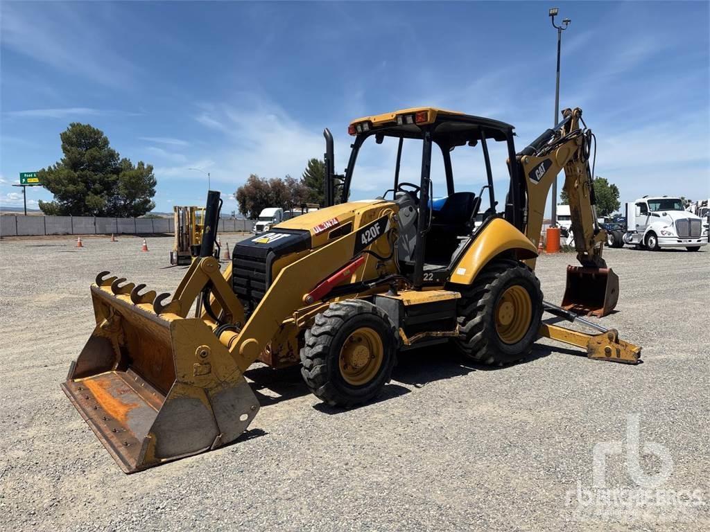 CAT 420F Baggerlader