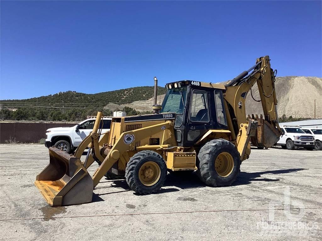 CAT 446B Baggerlader