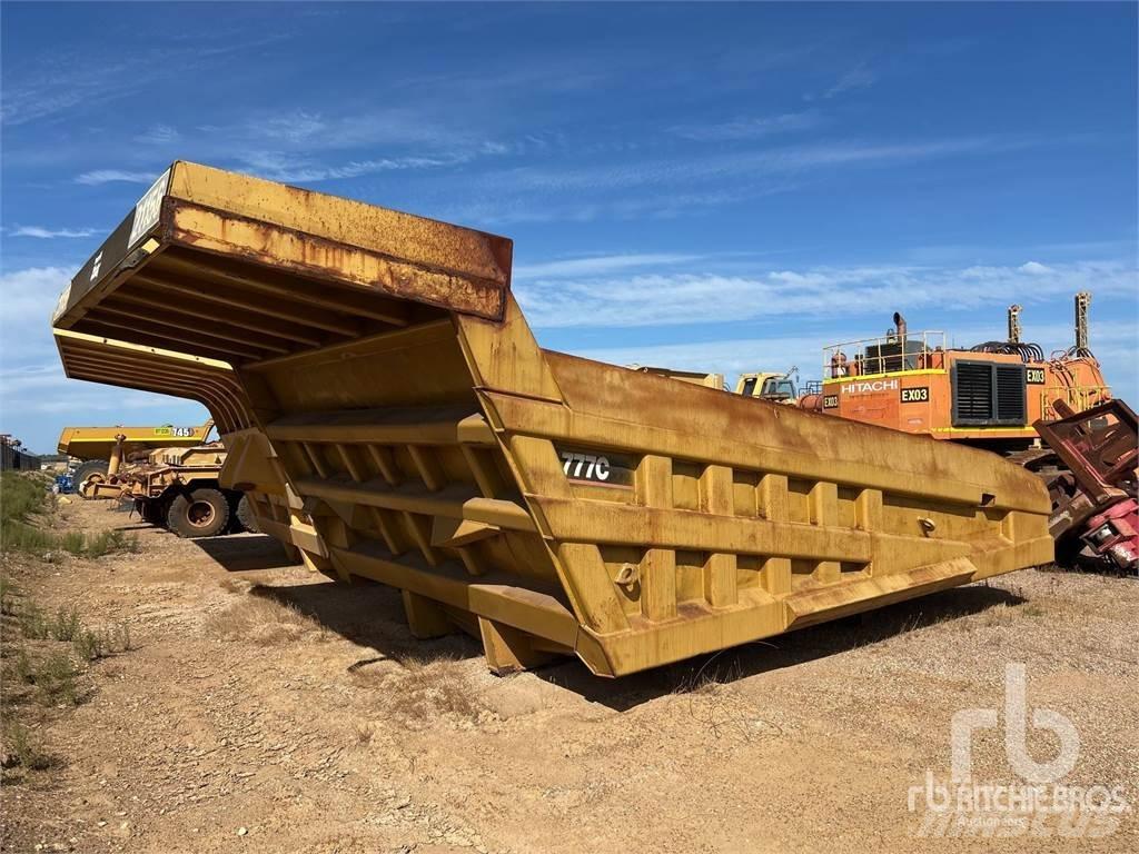 CAT 777C Kastenaufbau