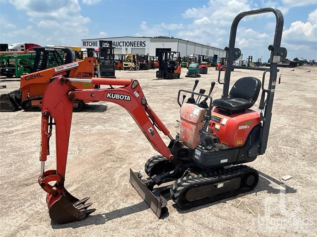 Kubota K008-3 Minibagger < 7t