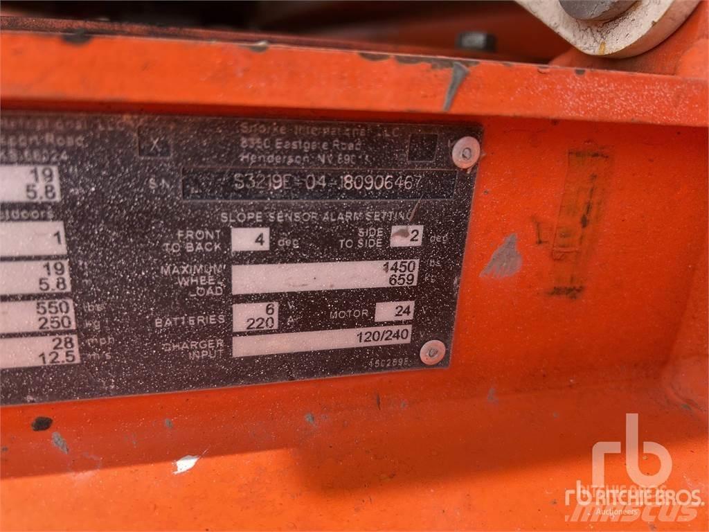 Snorkel S3219E Scheren-Arbeitsbühnen