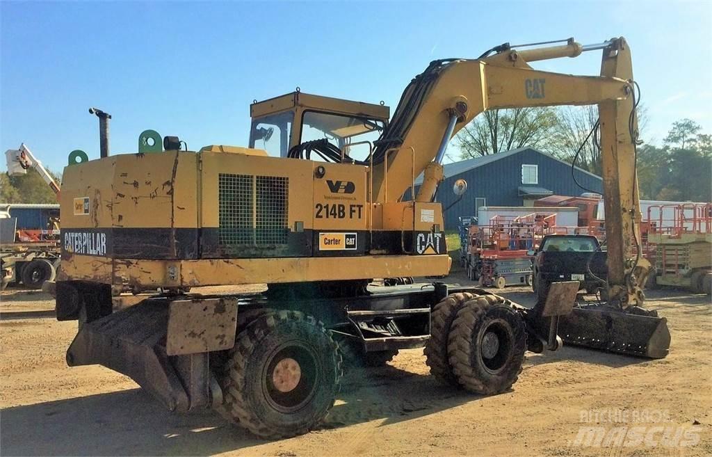CAT 214B FT Mobilbagger