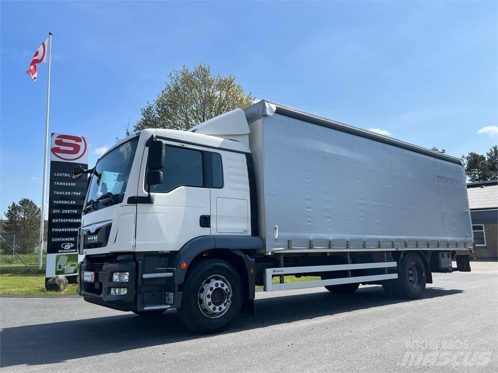 MAN TGM 18-340 BL Pritsche & Plane