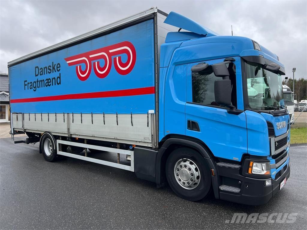 Scania P280 B 4x2 NB Pritsche & Plane