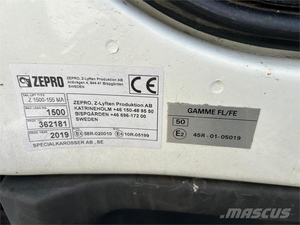 Volvo FL 250 16 ton Kofferaufbau