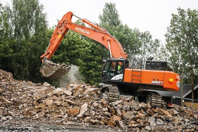 Hitachi ZX490 Raupenbagger