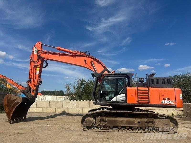 Hitachi ZX490 Raupenbagger