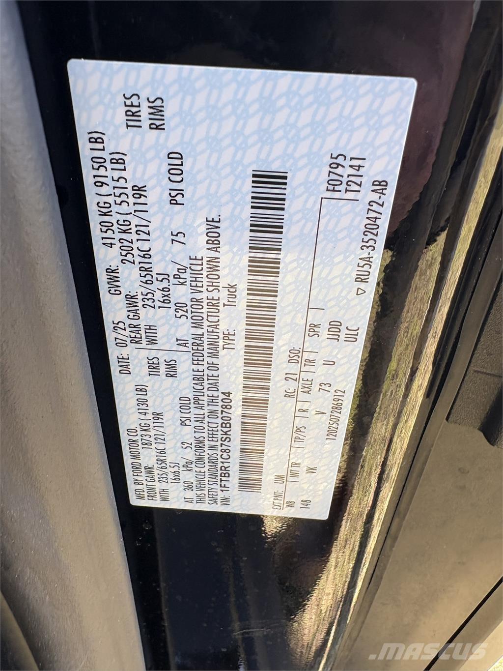 FRD 250 TRANS Kofferaufbau