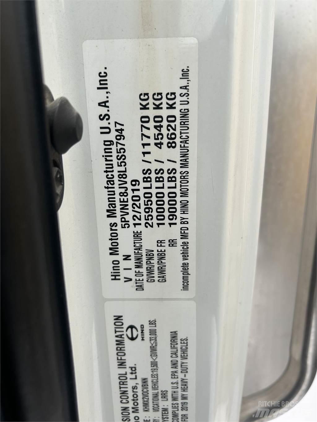Hino 268 Kofferaufbau