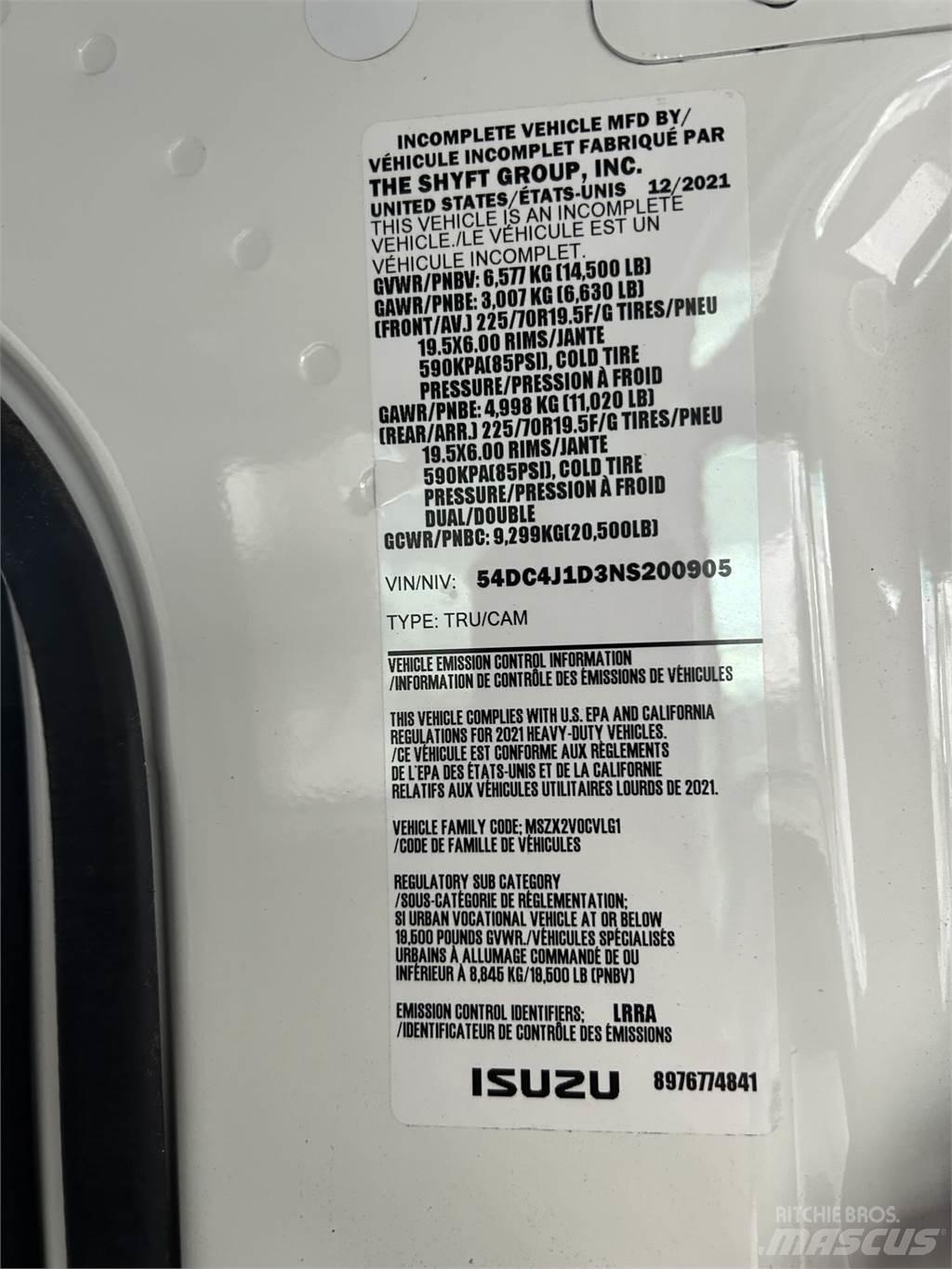 Isuzu NPR HD DC Andere Fahrzeuge