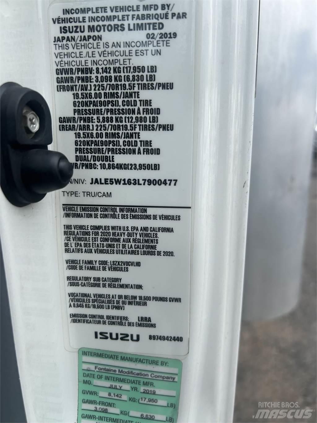Isuzu NQR Kofferaufbau