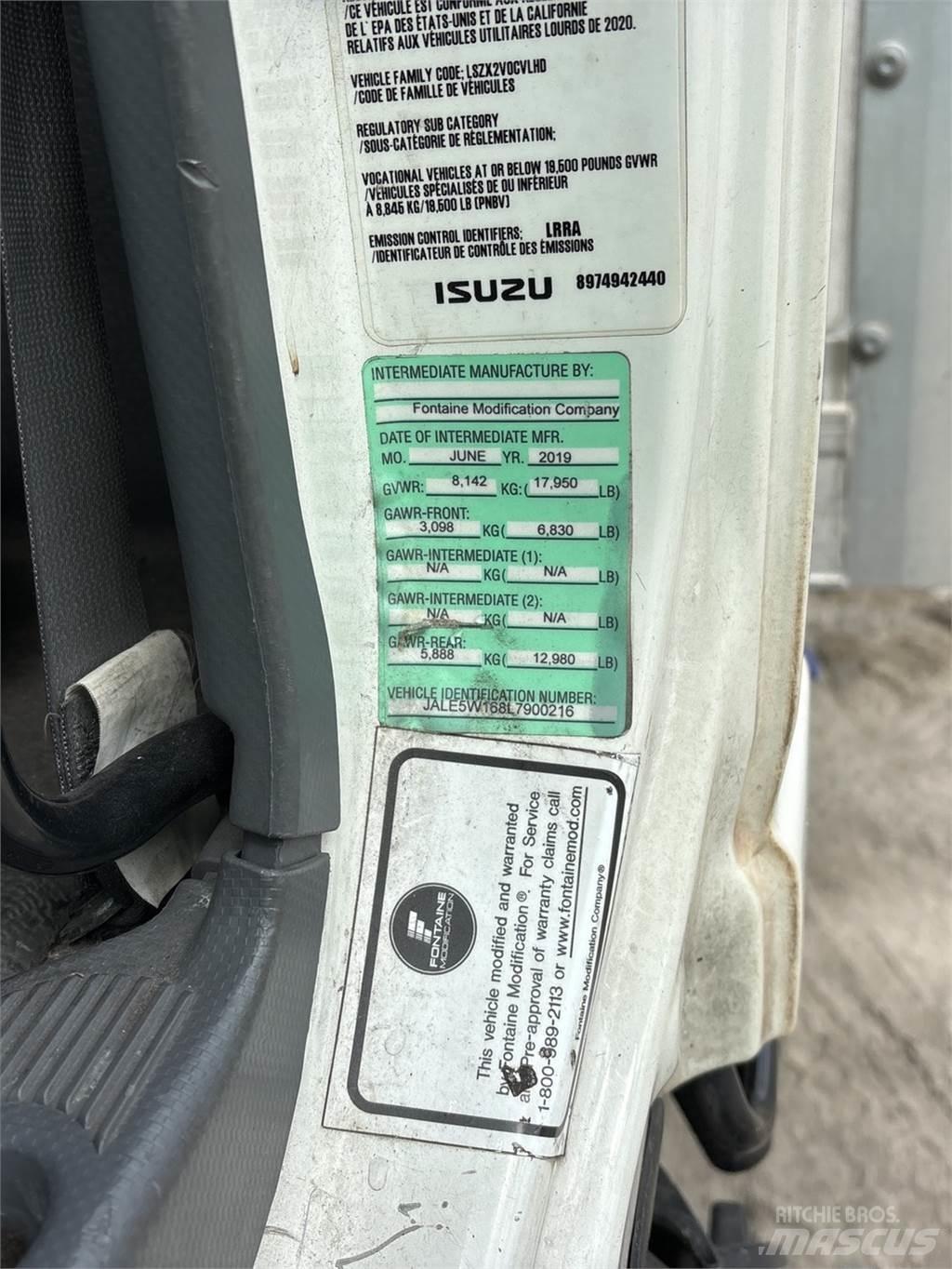 Isuzu NQR Kofferaufbau