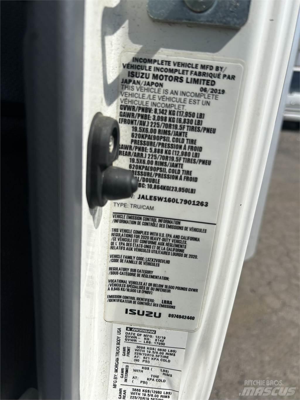 Isuzu NQR Kofferaufbau