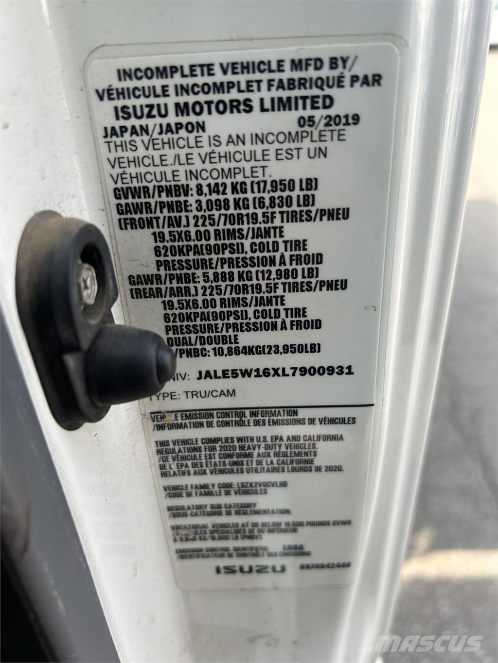 Isuzu NQR Kipper