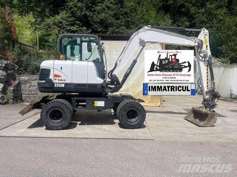 Bobcat E55W Mobilbagger