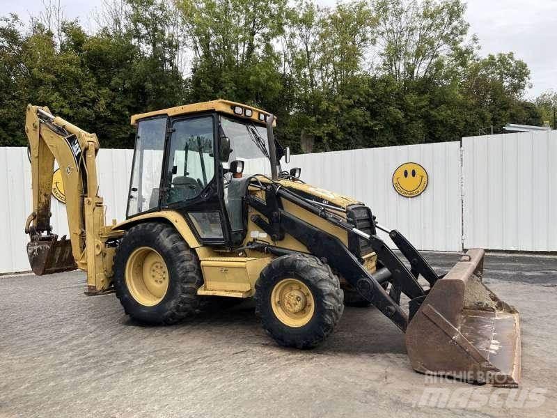 CAT 428C Baggerlader