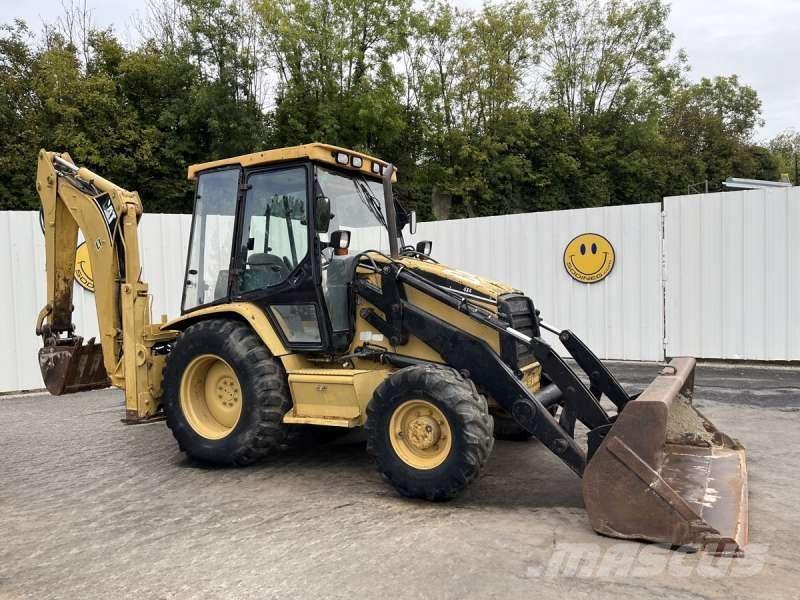 CAT 428C Baggerlader