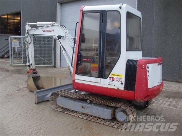Takeuchi TB035 Minibagger < 7t