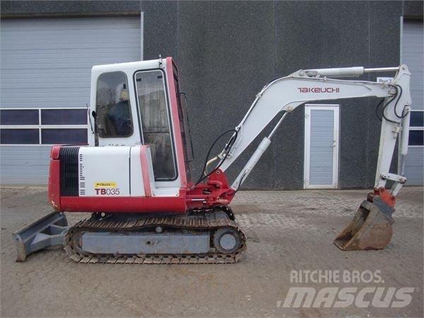 Takeuchi TB035 Minibagger < 7t